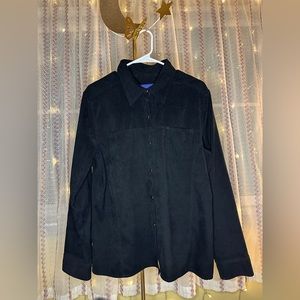 Women long sleeves cord shirt